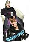 Justin Bieber Fever Adult Large Snuggle Sleeved Fleece Blanket Wrap 