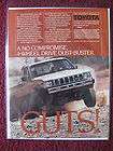 1983 Print Ad Toyota 4x4 SR5 Long Bed Sport Truck ~ No Compromise Dust 