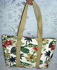 Vintage Sunny Hawaii Tropical Womans Handbag Purse