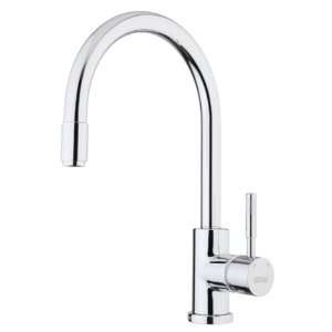 Fiore 44CR5489 One Hole Polished Chrome Kitchen Sink Faucet 44CR5489