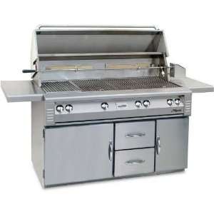   Gas Grill On Refrigerated Cart With Sear Zone And Rotisserie Patio
