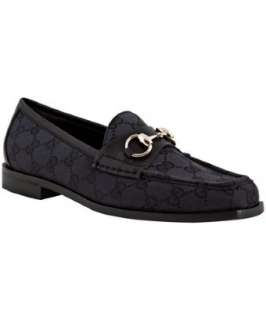 Gucci lead GG canvas Catherine loafers  
