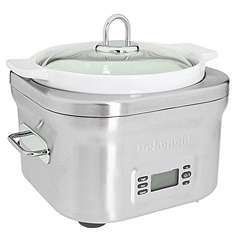 DeLonghi DCP707 5 Quart Stainless Steel Slow Cooker    