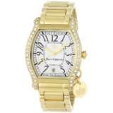 Juicy Couture Womens 1900657 Lively Gold Plated Bracelet Watch 