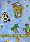 Yards Quilt Cotton Fabric  QT Veggie Tales How in the World Earth 
