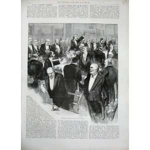  1894 Royal Academy Banquet President Toast Queen