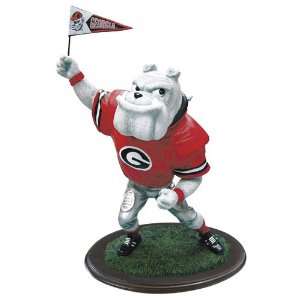  Georgia Bulldogs Cheering Mascot Figurine Sports 