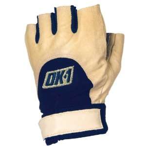  OK 1 48114 Half Finger Left Hand Impact Glove, Tan, X 