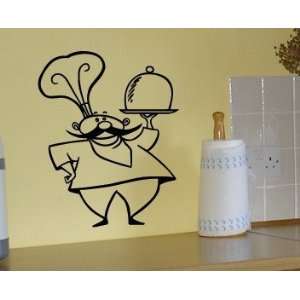  Italian Kitchen Chef   Vinyl Wall Decal By Great Walls of 