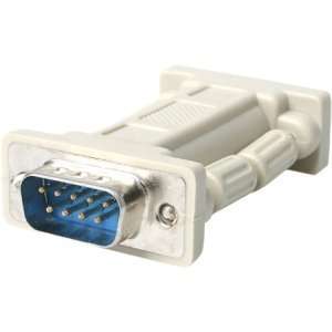  New   StarTech DB9 RS232 Serial Null Modem Adapter   M/F 
