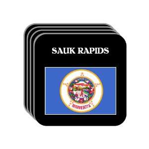  US State Flag   SAUK RAPIDS, Minnesota (MN) Set of 4 Mini 
