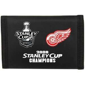 Detroit Red Wings 2008 Stanley Cup Champions Nylon Wallet  
