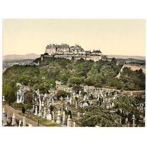   Reprint of Castle from tower, Stirling, Scotland