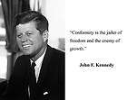 Copper JFK John F Kennedy Presidential President Picture  