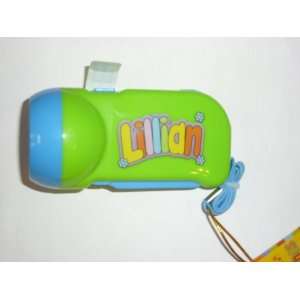 My Name Personalized Flashlight Lillian Toys & Games