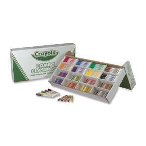   Crayons and Washable Marker Classpack BIN523348 Arts, Crafts & Sewing