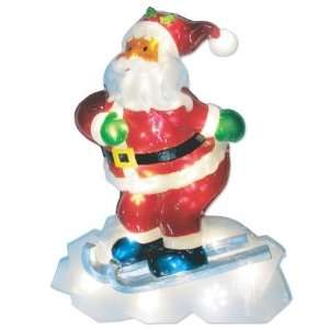  Battery Operated Icy Lawn Silhouette with Twinkling LED Lights 