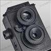   DIY Twin Lens Reflex TLR 35mm Holga Lomo Camera Kit Color Black DC67