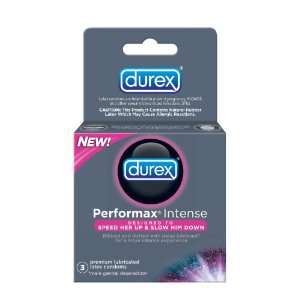  Durex Performax Intense Condom, 3 Count Health & Personal 
