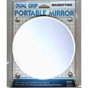  Portable Suction Cup 2x Magnifying Mirror Beauty