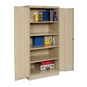   78 High Storage Cabinet w/Locking Swing Out Doors