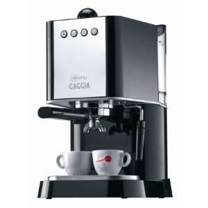 Gaggia New Baby Espresso Machine, Class, Silver Kitchen 