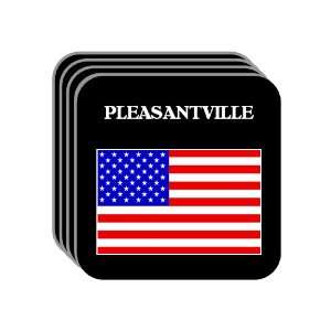  US Flag   Pleasantville, New Jersey (NJ) Set of 4 Mini 
