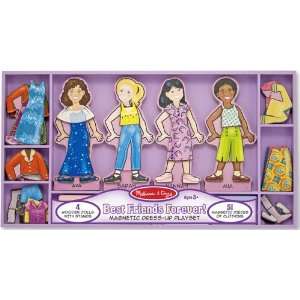   Doug 3549 Best Friends Forever Magnetic Dress Up Playset Toys & Games