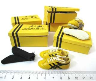 Bruce Lee 1/6 Game of Death Sneakers @@@ Enterbay Shoes Head Body 
