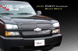 03 05 Chevy Silverado 1500 2500 Avalanche Billet Grille  