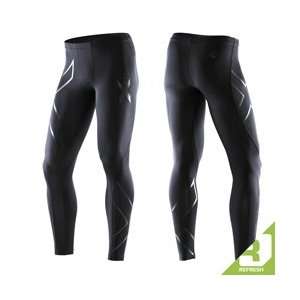  2XU Mens Refresh Recovery Compression Tights Sports 