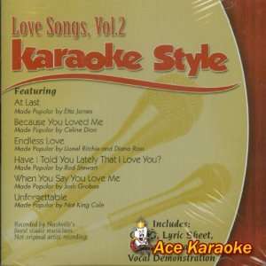  Daywind Karaoke Style CDG #8122   Love Songs Vol.2 
