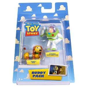   Story Buddy Pack Running Buzz Lightyear and Slinky Dog Toys & Games