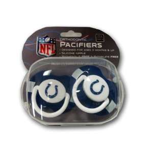   Baby Fanatic 2 pack Pacifiers   Indianapolis Colts