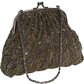 Furmani Beautiful Beaded Design Clutch   