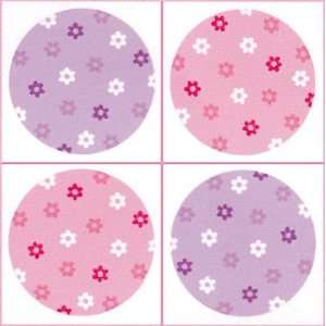  Flower Polka Dot Wall Decals Stickers