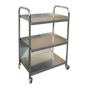  Omnimed® Stainless Steel Mobile Supply Cart Office 