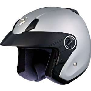  Scorpion EXO 250 Solid Helmet, Light Silver, Primary Color 