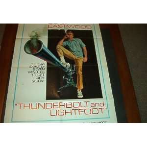    Original Movie Poster Thunderbolt and Lightfoot