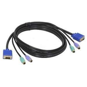  KVM ALL IN 1 MALE/FEMALE 6FTCABLES & WIRING Electronics
