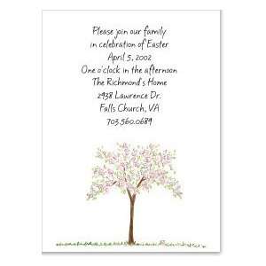  Spring Tree Party Invitation