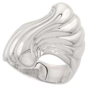  1 (26mm) Sterling Silver Flawless Quality High Polished 