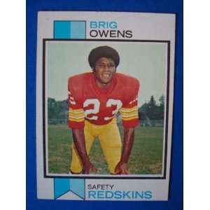   Trading Card Washington Redskins Brig Owens