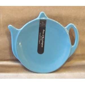   Price and Kensington Bright Blue Tea Bag Holder Plate