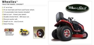 WHEELIES 6 TRACTOR WHEEL COVERS DURABLE CUSTOMIZABLE UNIVERSAL FIT 