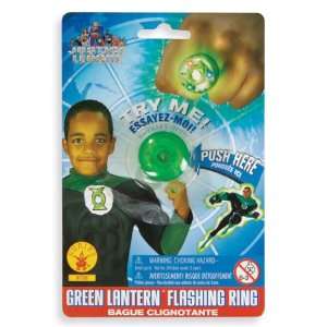  Childs Green Lantern Ring Costume Prop Toys & Games