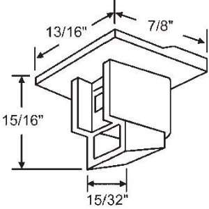    Top Sash Guide for Window Channel Balances