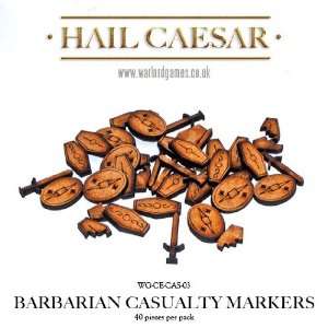     Celtics Barbarian Casualty Markers (40 tokens) Toys & Games