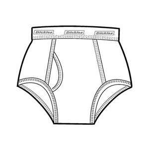  Large White Dura Blend Cotton Brief 3 Pack Electronics