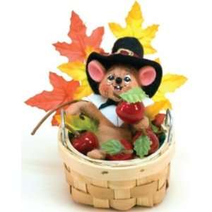  3 Apple Picking Mouse By Annalee